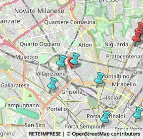 Mappa Via Emilio Broglio, 20158 Milano MI, Italia (2.85545)