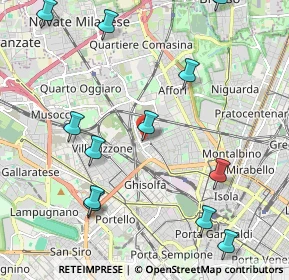 Mappa Via Emilio Broglio, 20158 Milano MI, Italia (2.555)