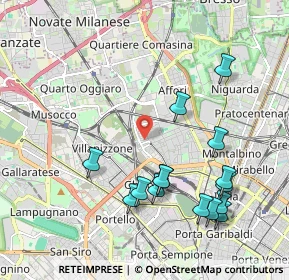 Mappa Via Emilio Broglio, 20158 Milano MI, Italia (2.17733)