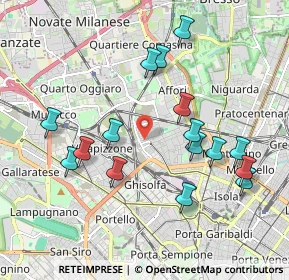 Mappa Via Emilio Broglio, 20158 Milano MI, Italia (1.97688)