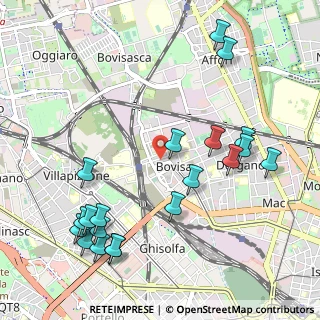 Mappa Via Candiani Giuseppe, 20158 Milano MI, Italia (1.2385)