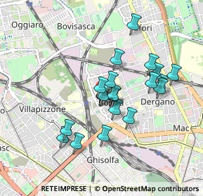 Mappa Via Emilio Broglio, 20158 Milano MI, Italia (0.7505)