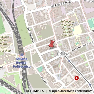 Mappa Via Emilio Broglio, 16, 20158 Milano, Milano (Lombardia)
