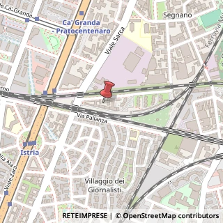 Mappa Via Privata Padre Reginaldo Giuliani, 10, 20125 Milano, Milano (Lombardia)