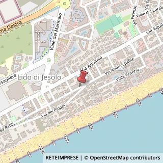 Mappa Via Bafile, 209, 30016 Jesolo, Venezia (Veneto)