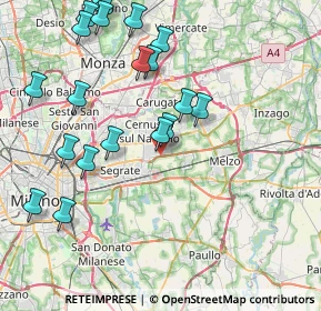 Mappa Via Antica da Cassano, 20063 Cernusco sul Naviglio MI, Italia (9.273)