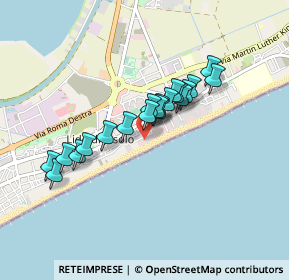 Mappa IV acc. al mare, 30016 Jesolo VE, Italia (0.664)