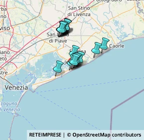 Mappa IV acc. al mare, 30016 Jesolo VE, Italia (9.7345)