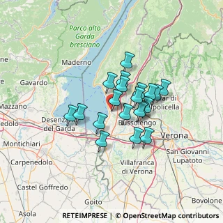 Mappa Via degli Ulivi, 37017 Lazise VR, Italia (9.5745)