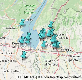 Mappa Via degli Ulivi, 37017 Lazise VR, Italia (9.86684)