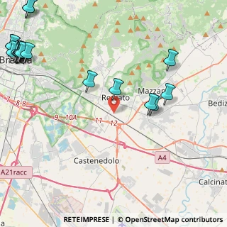 Mappa Via Industriale, 25086 Rezzato BS, Italia (6.71833)