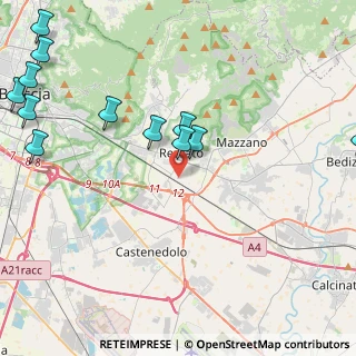 Mappa Via Industriale, 25086 Rezzato BS, Italia (5.64667)