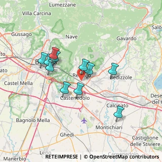 Mappa Via Industriale, 25086 Rezzato BS, Italia (6.12727)