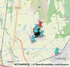 Mappa Via IV Novembre, 28062 Cameri NO, Italia (0.5025)