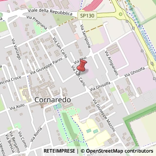 Mappa Via San Carlo, 24, 20007 Cornaredo, Milano (Lombardia)