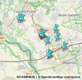 Mappa Via C. Cicogna, 20012 Cuggiono MI, Italia (2.78455)