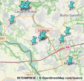 Mappa Via C. Cicogna, 20012 Cuggiono MI, Italia (4.76417)