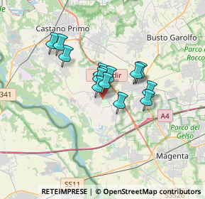 Mappa Via C. Cicogna, 20012 Cuggiono MI, Italia (2.285)