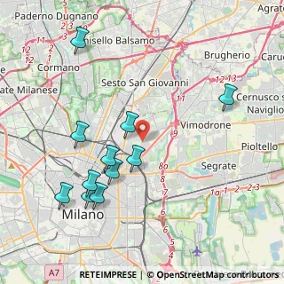 Mappa Via Democrito, 20127 Milano MI, Italia (4.26273)