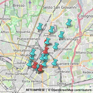 Mappa Carrefour Market Milano, 20153 Milano MI, Italia (1.85316)