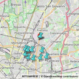 Mappa Carrefour Market Milano, 20153 Milano MI, Italia (1.90417)