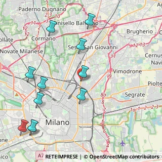 Mappa Carrefour Market Milano, 20153 Milano MI, Italia (5.16909)