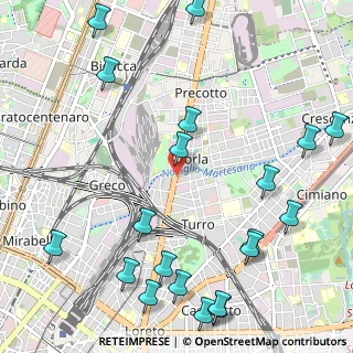Mappa Carrefour Market Milano, 20153 Milano MI, Italia (1.4565)