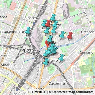 Mappa Carrefour Market Milano, 20153 Milano MI, Italia (0.6095)