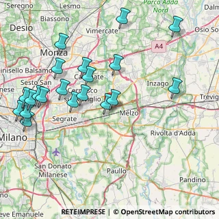 Mappa Via Artigianato, 20060 Vignate MI, Italia (9.374)