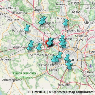 Mappa Via Galileo Galilei, 20016 Pero MI, Italia (5.965)