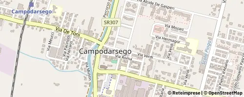 Mappa Campodarsego
