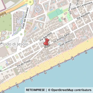 Mappa Via Bafile, 203, 30016 Jesolo, Venezia (Veneto)