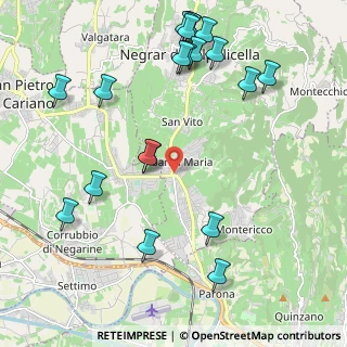 Mappa Via Santa Maria, 37024 Negrar VR, Italia (2.5595)
