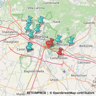 Mappa SS11dir, 25134 Brescia BS, Italia (6.72909)