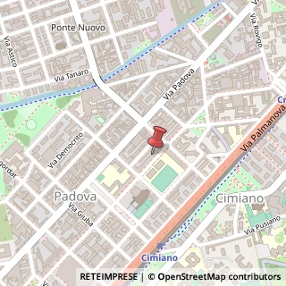 Mappa Via Padre Placido Riccardi, 19, 20132 Milano, Milano (Lombardia)