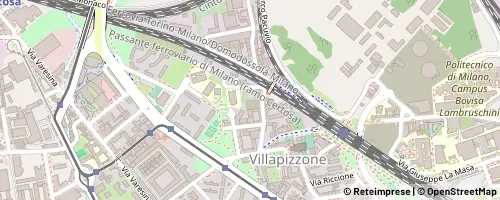 Mappa Milano