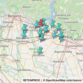 Mappa Via degli Artigiani, 25030 Castelcovati BS, Italia (11.12118)
