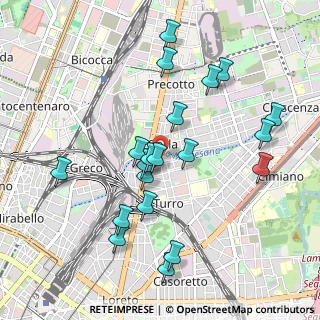 Mappa Via Dolomiti, 20127 Milano MI, Italia (0.9755)