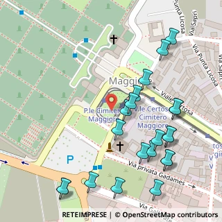 Mappa Piazzale Cimitero Maggiore, 20151 Milano MI, Italia (0.14762)