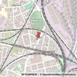 Mappa Via Giuseppe Bottelli, 1/3, 20125 Milano, Milano (Lombardia)