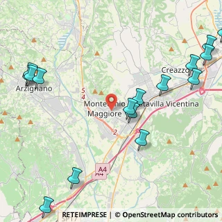 Mappa 36075 Montecchio Maggiore VI, Italia (6.17)