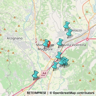 Mappa 36075 Montecchio Maggiore VI, Italia (3.92636)