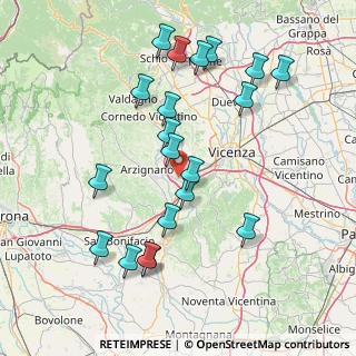 Mappa 36075 Montecchio Maggiore VI, Italia (16.281)