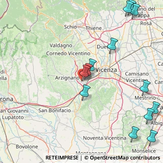 Mappa 36075 Montecchio Maggiore VI, Italia (22.78231)