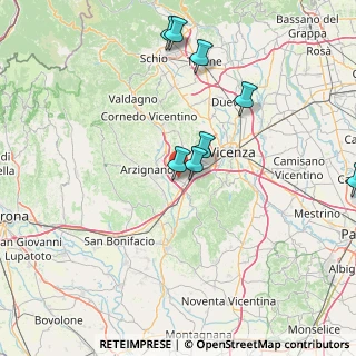 Mappa 36075 Montecchio Maggiore VI, Italia (24.81091)