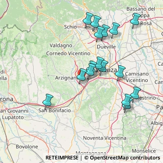 Mappa 36075 Montecchio Maggiore VI, Italia (16.12813)