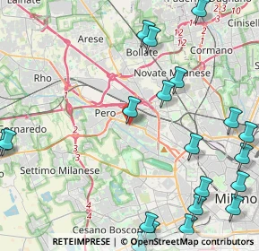 Mappa Via Adolfo Consolini, 20151 Milano MI, Italia (6.0465)