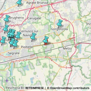 Mappa Centro Commerciale Acquario, 20060 Vignate MI, Italia (6.26176)