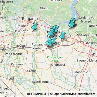 Mappa Via Francia, 24054 Calcio BG, Italia (12.23786)