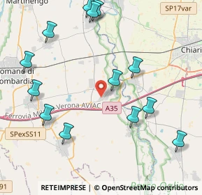 Mappa Via Francia, 24054 Calcio BG, Italia (4.83538)